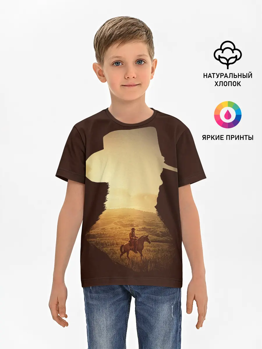 Детская базовая футболка / RDR2 | Arthur