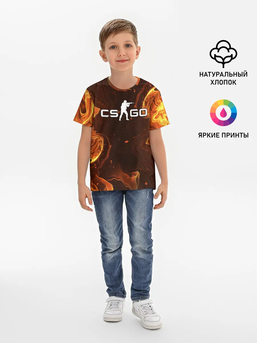 Детская базовая футболка / COUNTER STRIKE