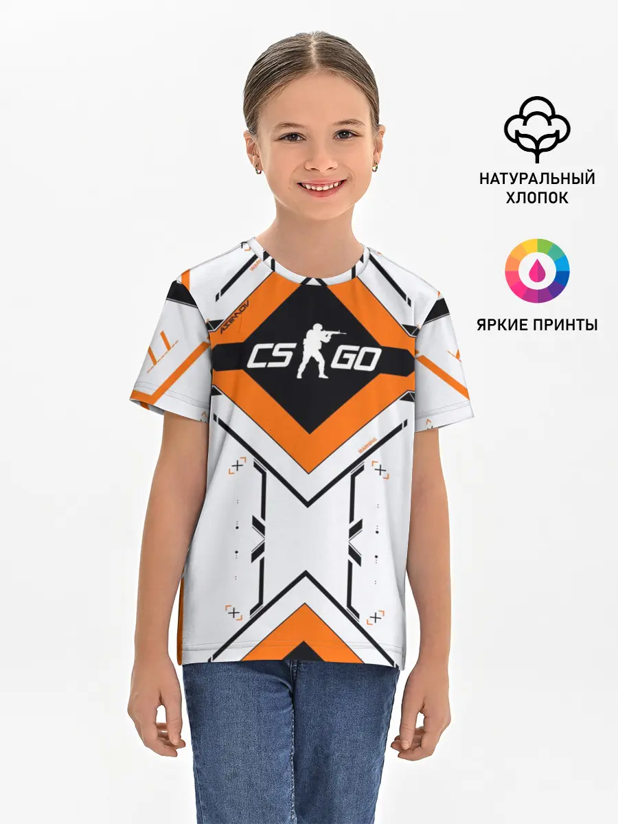 Детская базовая футболка / Asiimov