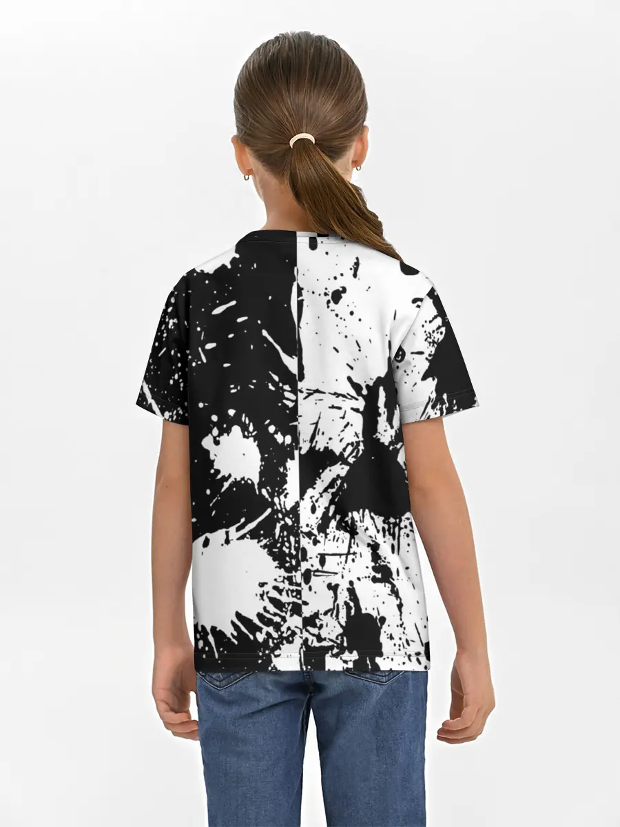 Детская базовая футболка / КРАСКА И НИЧЕГО ЛИШНЕГО!