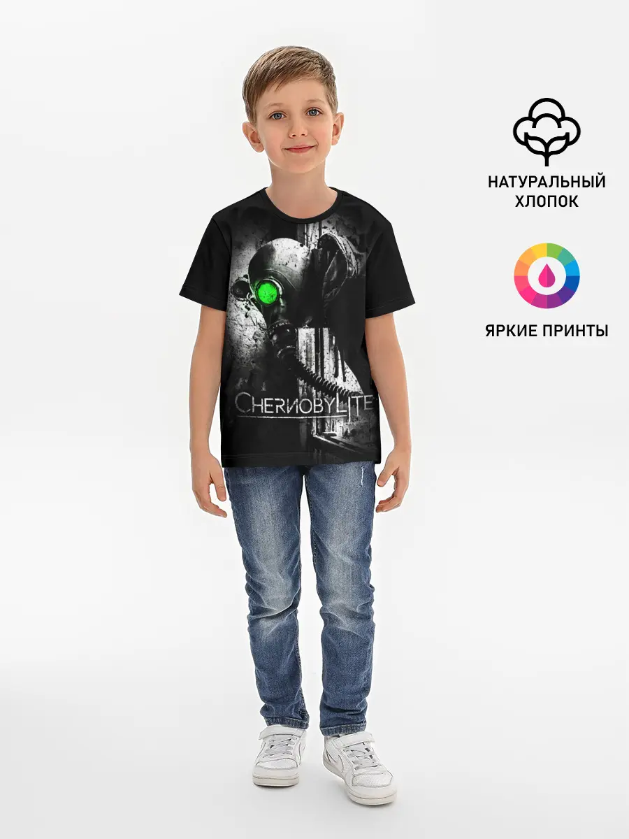 Детская базовая футболка / Chernobylite
