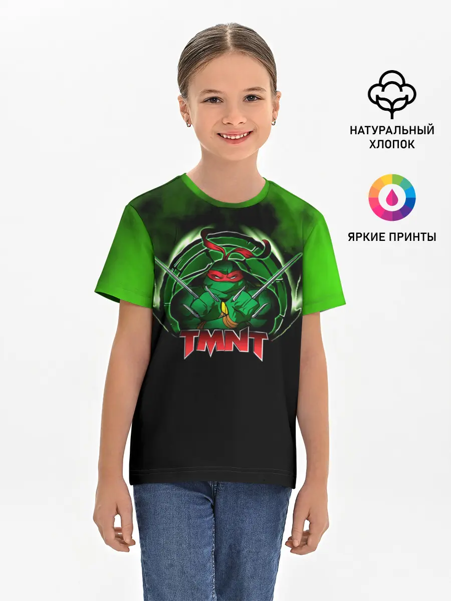 Детская базовая футболка / TMNT Рафаэль