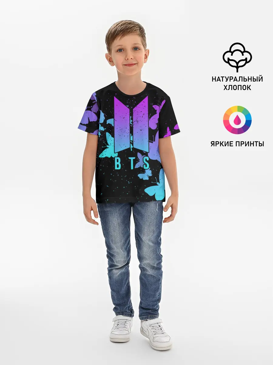 Детская базовая футболка / BTS