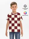 Детская базовая футболка / Шахматка