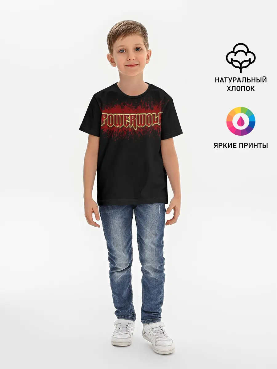 Детская базовая футболка / Powerwolf