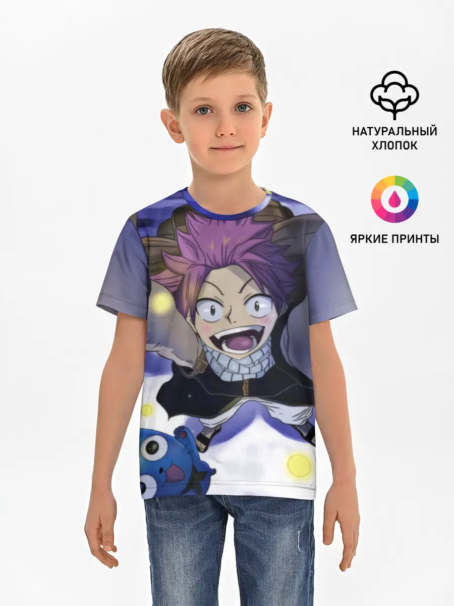 Детская базовая футболка / Нацу