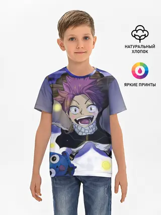 Детская базовая футболка / Нацу