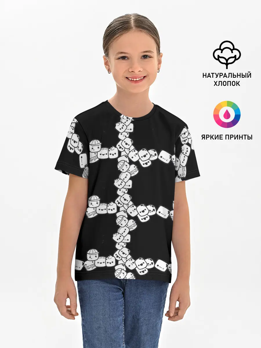 Детская базовая футболка / Зефирки