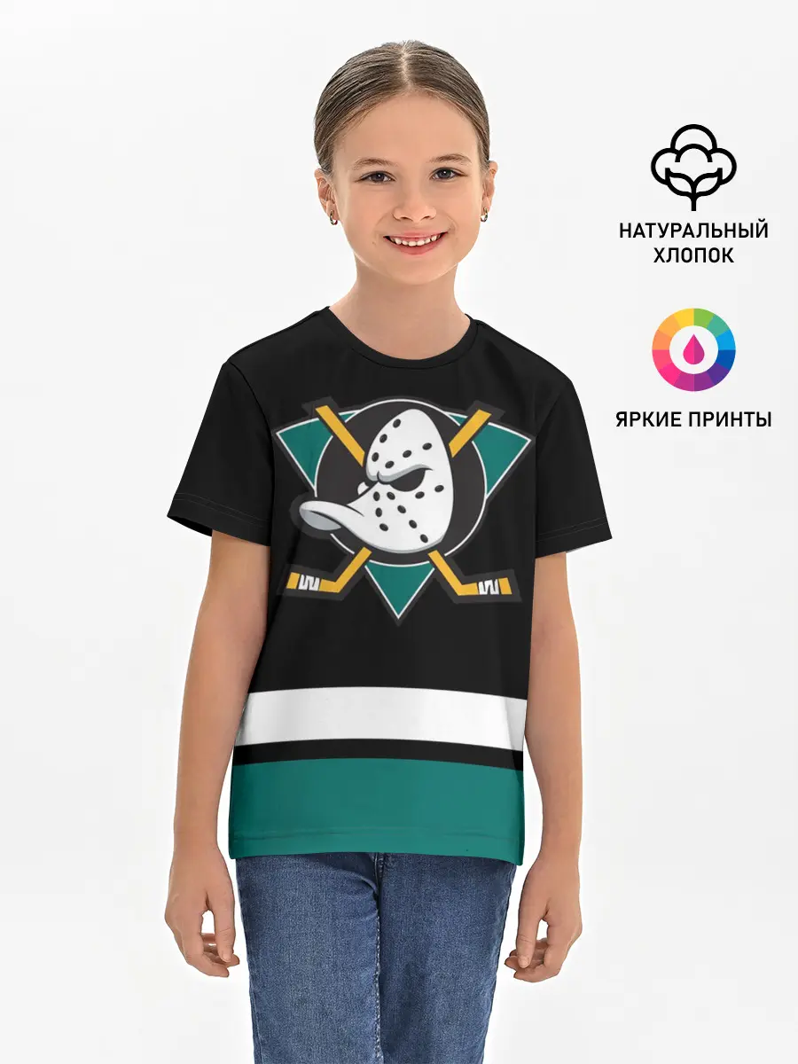 Детская базовая футболка / Анахайм Дакс