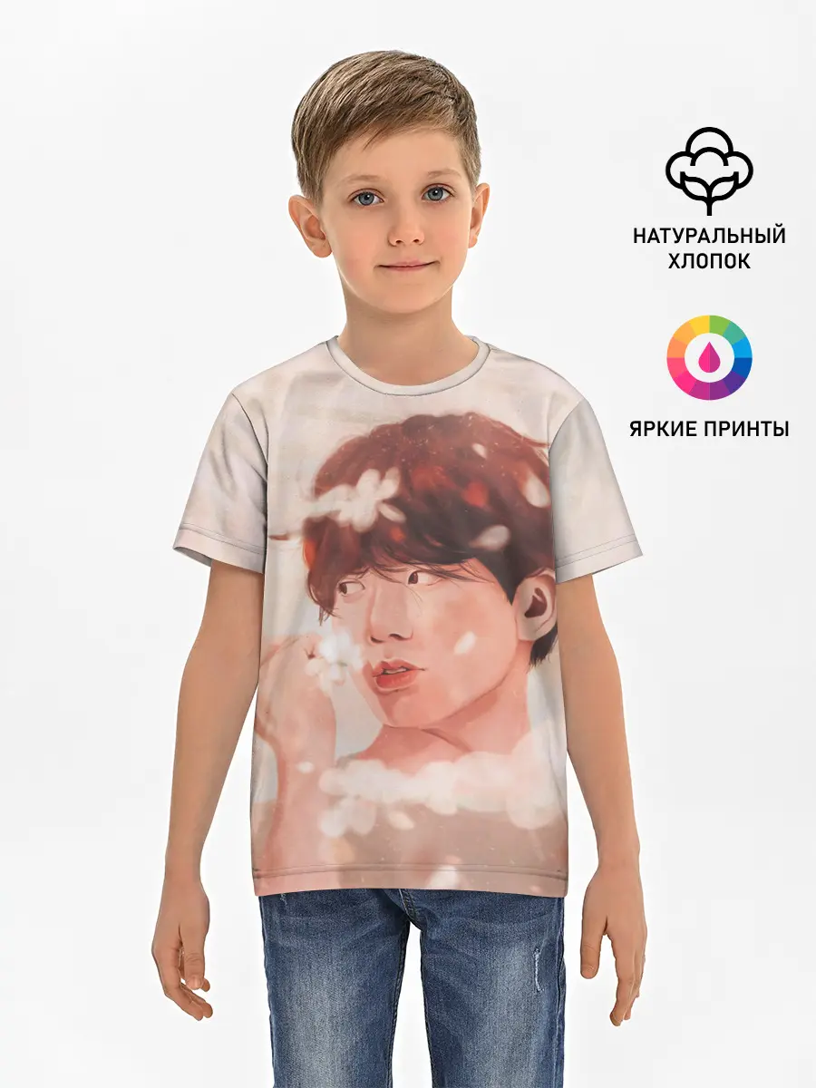 Детская базовая футболка / J-Hope ART