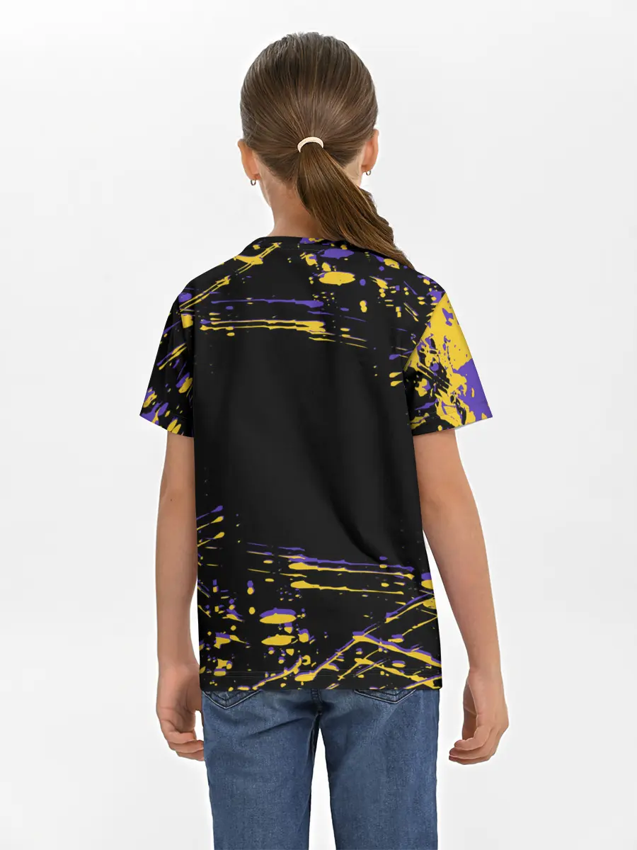 Детская базовая футболка / Los angeles lakers NBA