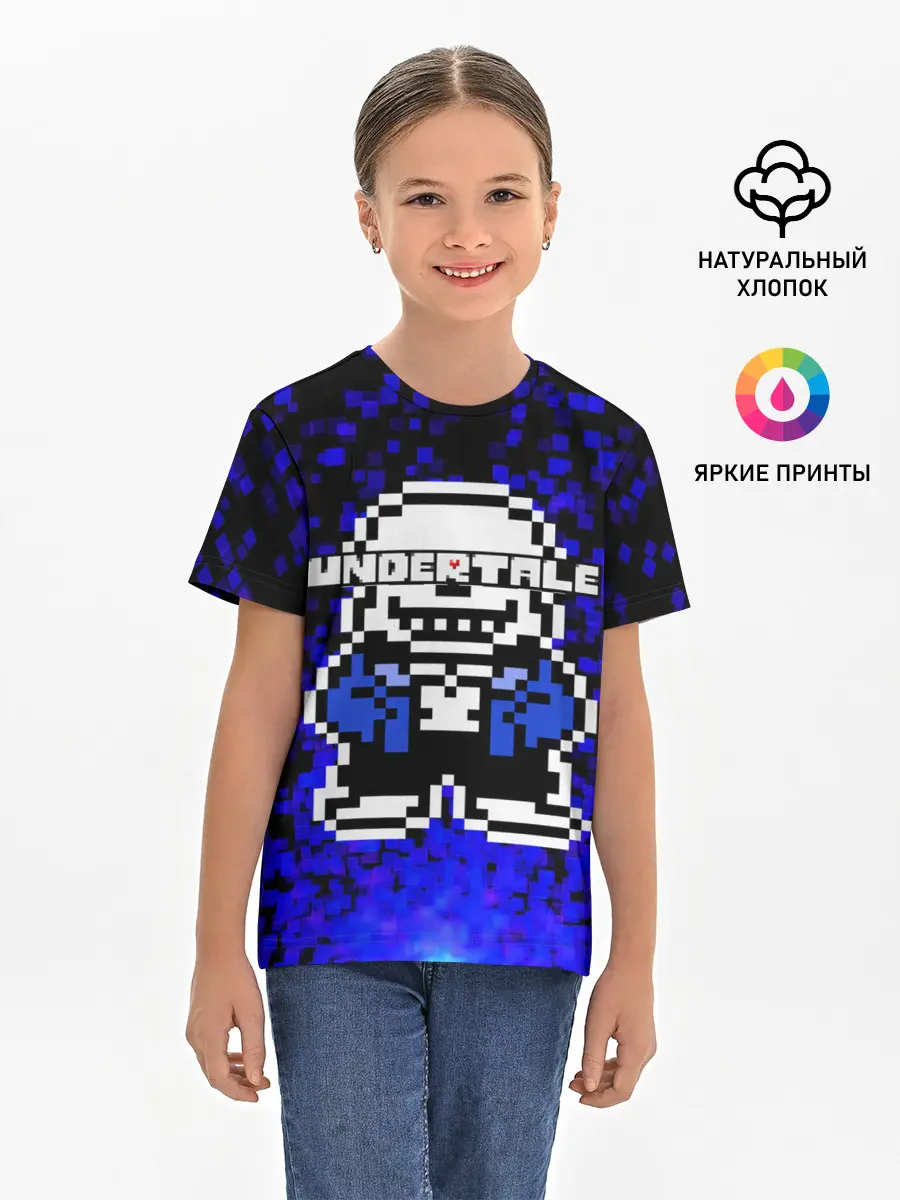 Детская базовая футболка / Undertale.