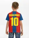 Детская базовая футболка / Роналдиньо Ретро