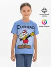 Детская базовая футболка / Cuphead