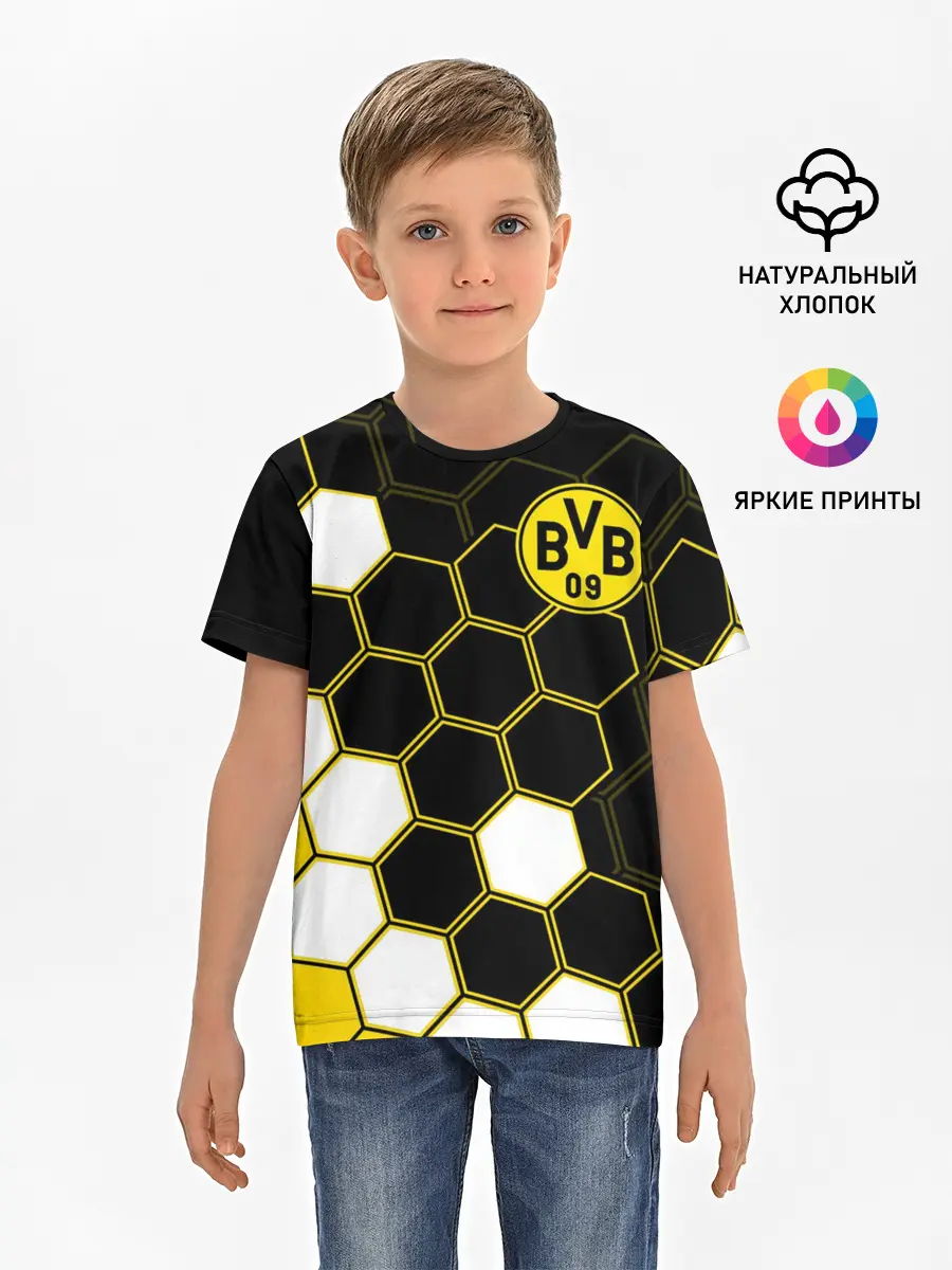 Детская базовая футболка / ФК БОРУССИЯ / FC BORUSSIA