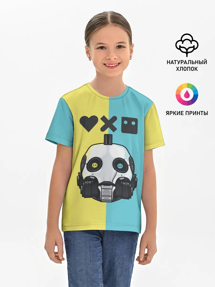 Детская базовая футболка / XBOT 4000 | Love, Death and Robots