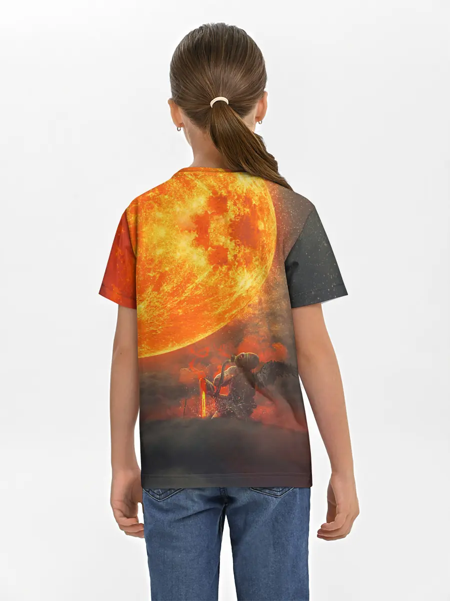 Детская базовая футболка / РАДИАЦИОННОЕ СОЛНЦЕ