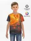 Детская базовая футболка / РАДИАЦИОННОЕ СОЛНЦЕ