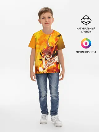 Детская базовая футболка / Битва Гацу