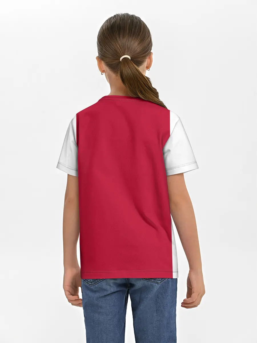 Детская базовая футболка / Аякс 19-20 home