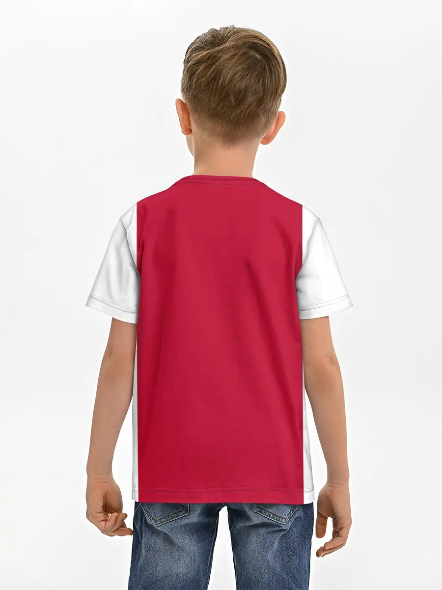 Детская базовая футболка / Аякс 19-20 home