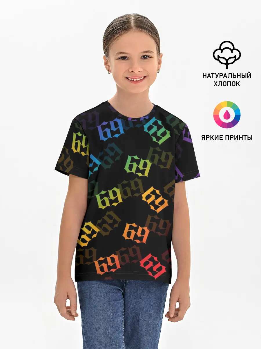 Детская базовая футболка / 6IX9INE