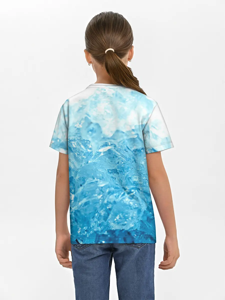 Детская базовая футболка / Лёд