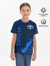 Детская базовая футболка / TOYOTA / ТОЙОТА