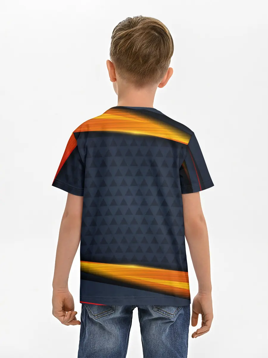 Детская базовая футболка / Sport Dark style