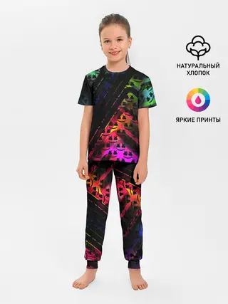 Детская пижама с брюками / MARSMELLO GRADIENT