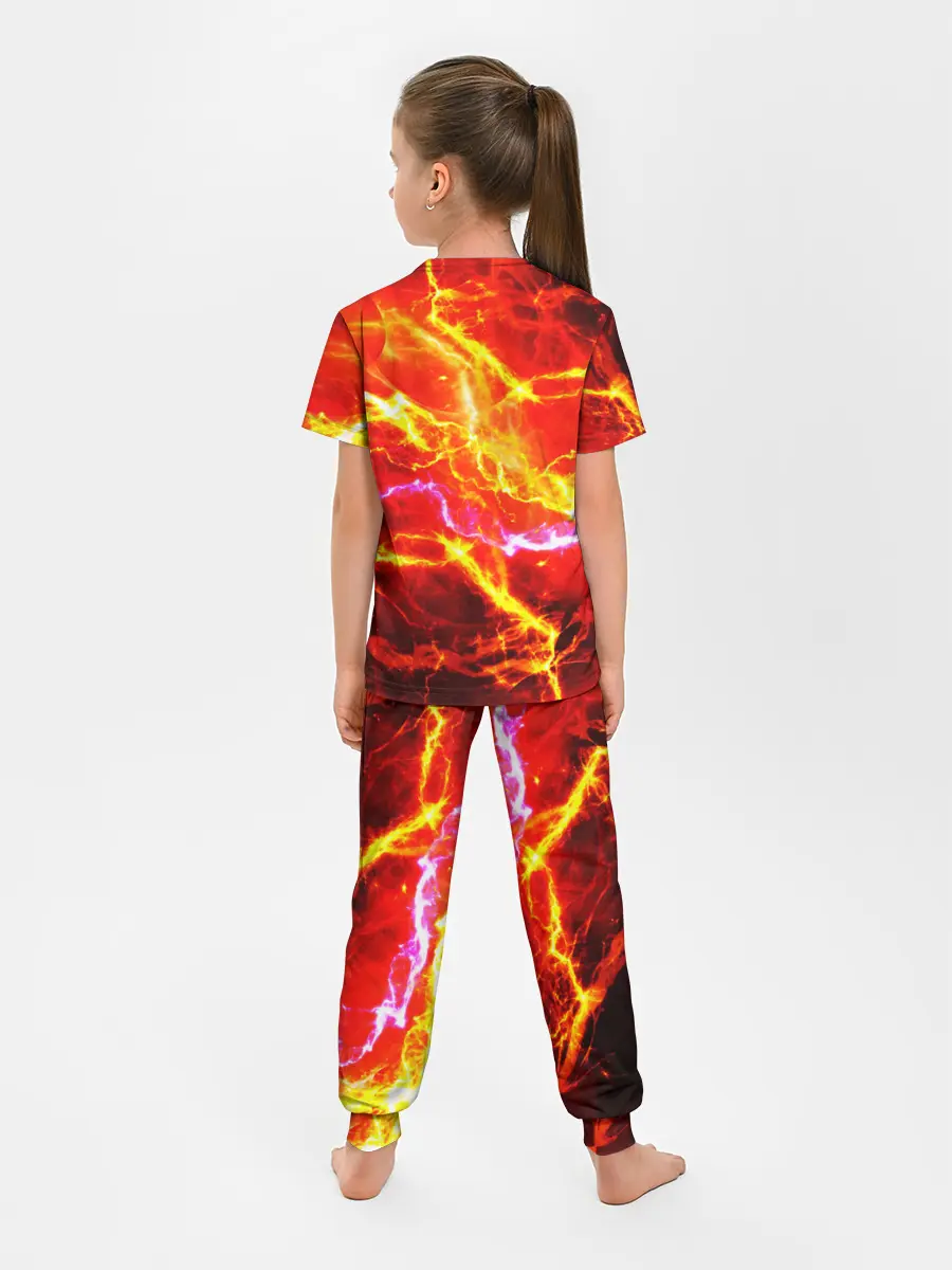 Детская пижама с брюками / УДАРЫ МОЛНИИ