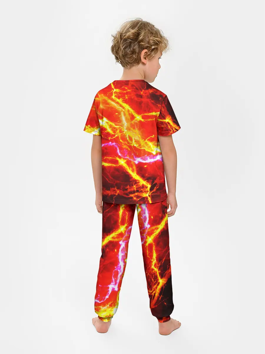 Детская пижама с брюками / УДАРЫ МОЛНИИ