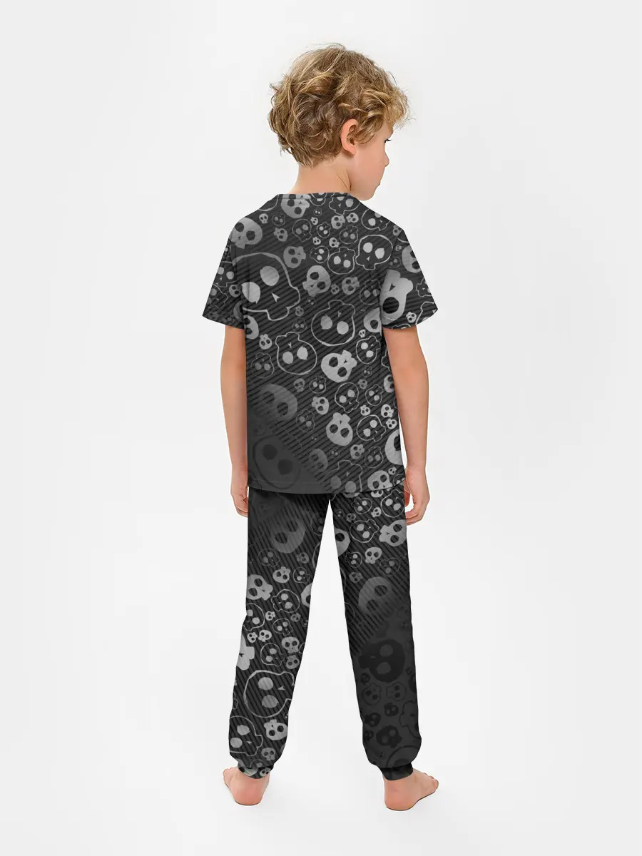 Детская пижама с брюками / ART SKULL