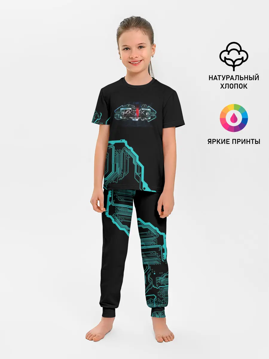 Детская пижама с брюками / Skrillex