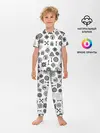 Детская пижама с брюками / СЛАВЯНСКИЕ РУНЫ