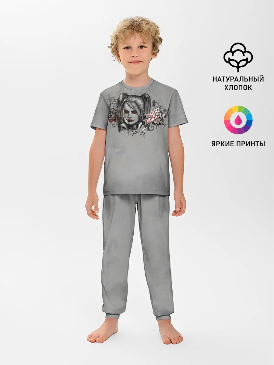Детская пижама с брюками / Harley Quinn