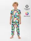 Детская пижама с брюками / Ретро арт
