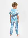 Детская пижама с брюками / Снежный котенок