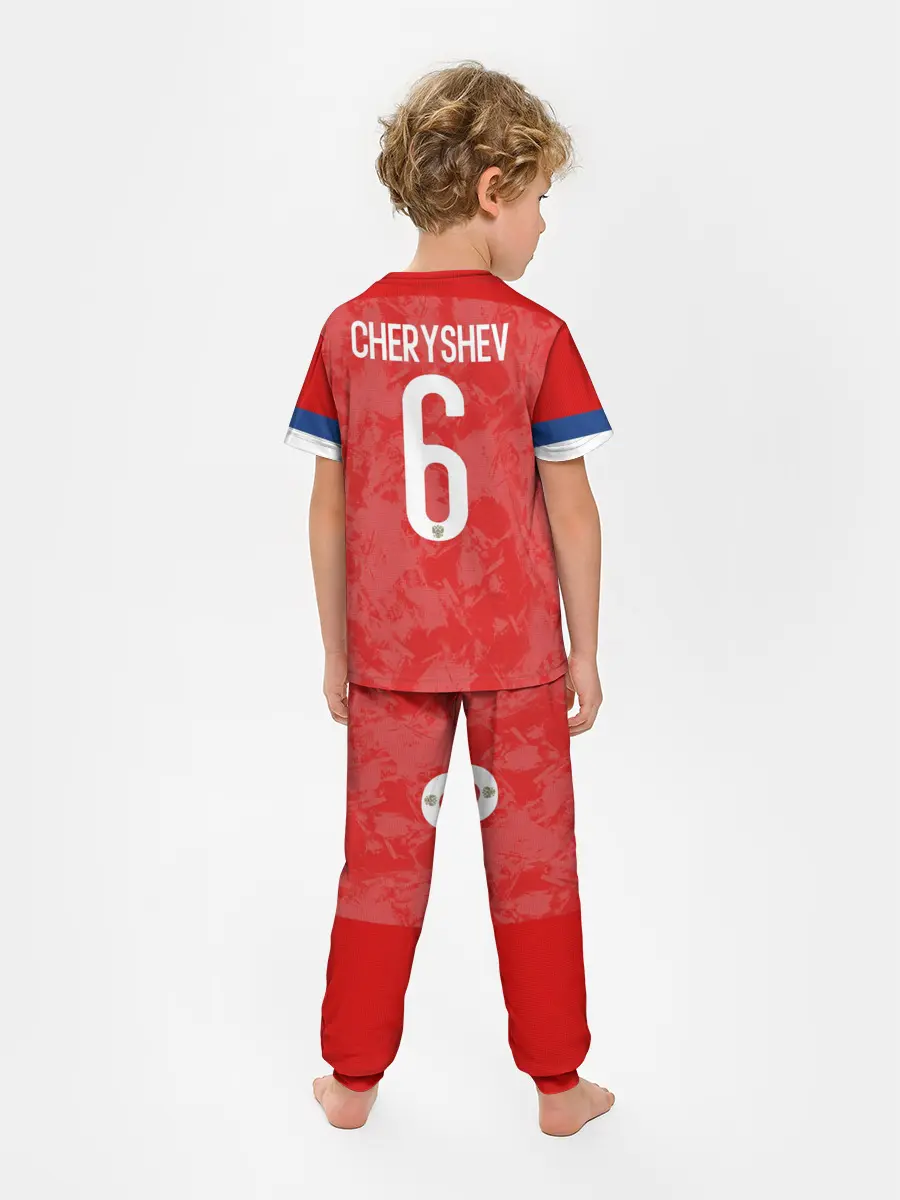 Детская пижама с брюками / Cheryshev home EURO 2020