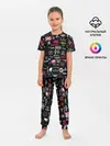 Детская пижама с брюками / ЛОГОТИПЫ РОК ГРУПП | PATTERN