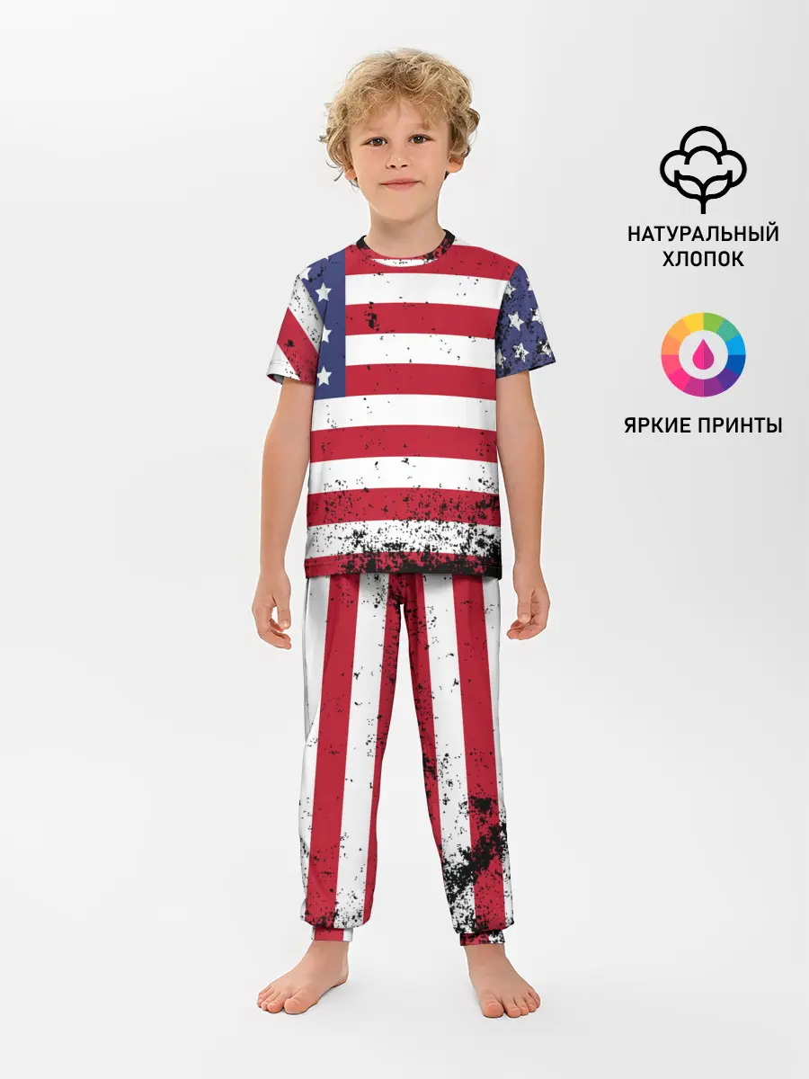 Детская пижама с брюками / США