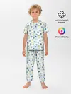 Детская пижама с брюками / Снежинки Кружатся
