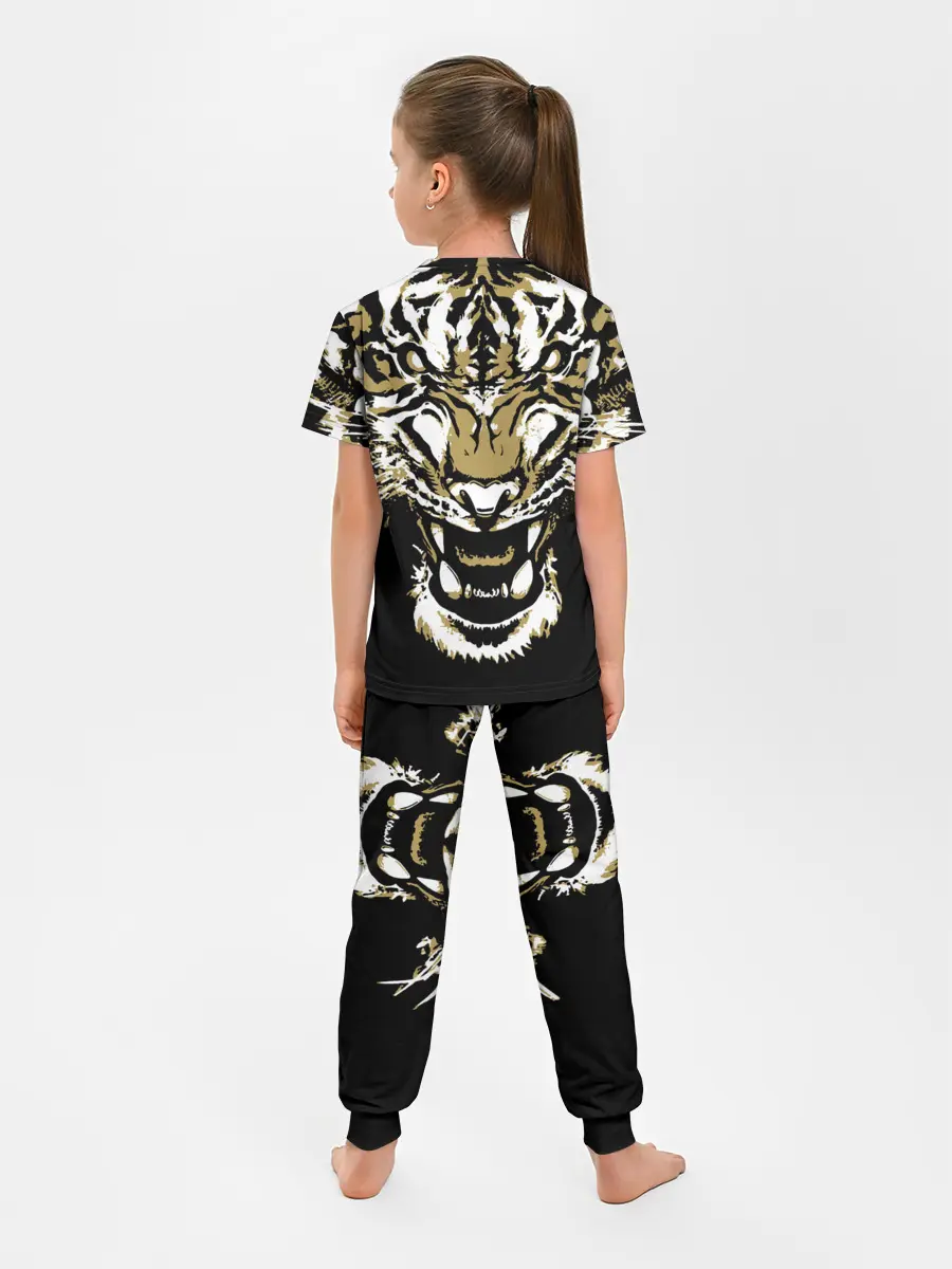 Детская пижама с брюками / Рычание джунглей
