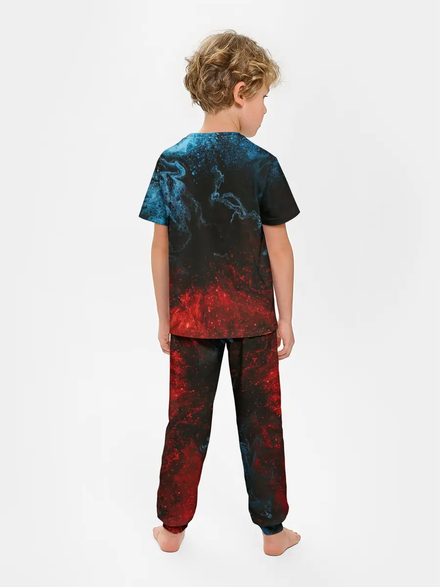 Детская пижама с брюками / Огонь И Вода