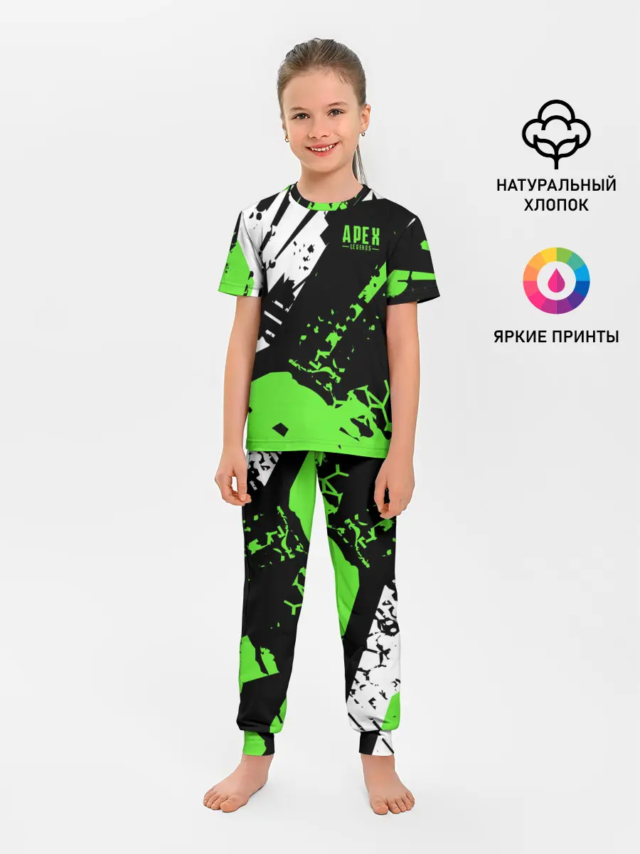 Детская пижама с брюками / Apex Legends