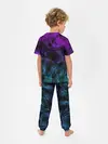 Детская пижама с брюками / NEON SMOKES STRIPES | НЕОНОВЫЕ ВОЛНЫ