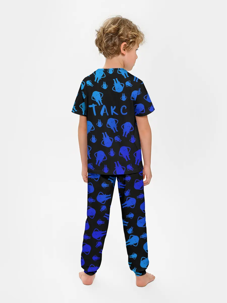 Детская пижама с брюками / такс