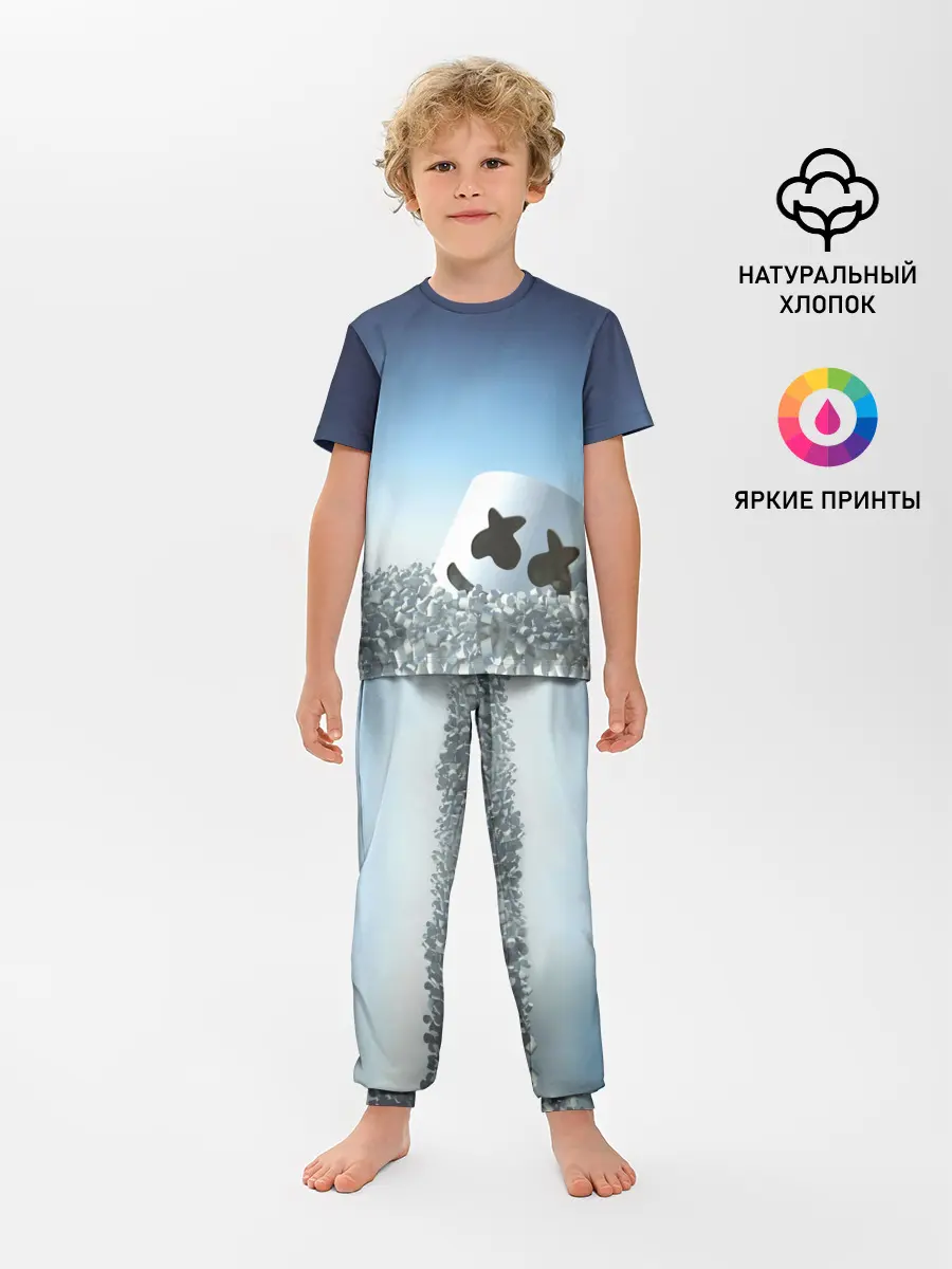 Детская пижама с брюками / Marshmello