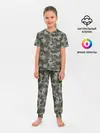 Детская пижама с брюками / Классический камуфляж