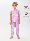 Детская пижама с брюками / Лолипоп абстракция